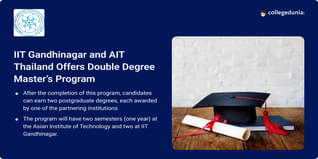 IIT Gandhinagar and AIT Thailand Collaborate to Offer Double Degree Master’s Program 2024; Apply till July 15